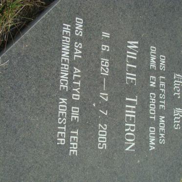 THERON Willie 1921-2005