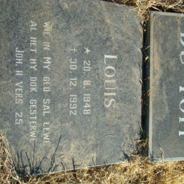 TOIT Louis, du 1948-1992