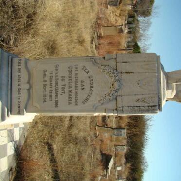 TOIT Cornelia Maria, du nee V.D. BERG 1866-1934