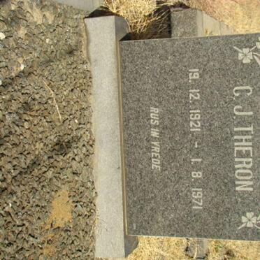 THERON C.J. 1921-1971