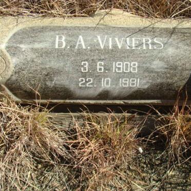 VIVIERS B.A. 1908-1981