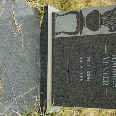 VENTER Andries 1926-1985