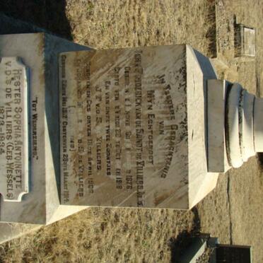 VILLIERS, de  :: WESSELS