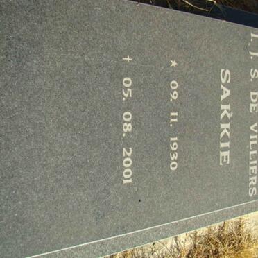 VILLIERS I.J.S.,de 1930-2001