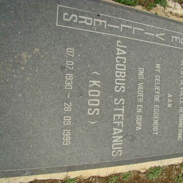 VILLIERS Johannes Stefanus, de 1930-1999