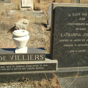 VILLIERS Catharina Johanna, de nee DE JAGER 1884-1958
