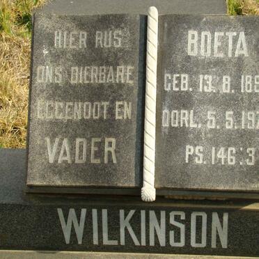 WILKINSON Boeta 1893-1976