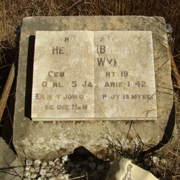 WYK Hendrik, van 1940-1942