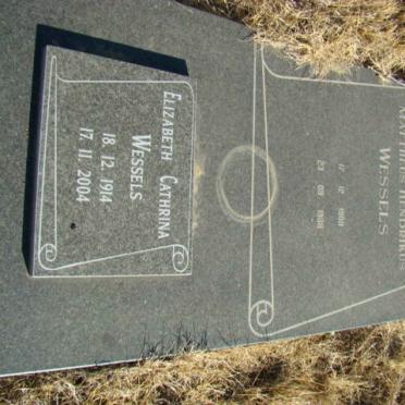 WESSELS Mattheus Hendrikus &amp; Elizabeth Cathrina 1914-2004