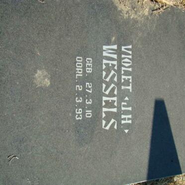 WESSELS J.H. 1910-1993