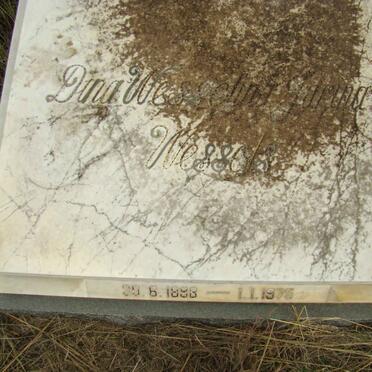 WESSELS Dina Wesselina Jurina 1893-1975 