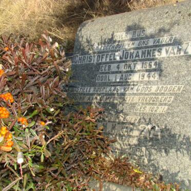 ZYL Christoffel Johannes, van 1864-1944 &amp; ? M.M. 18??-19??