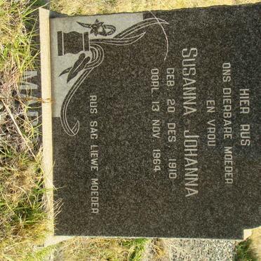 ? MA? Susanna Johanna 1910-1964