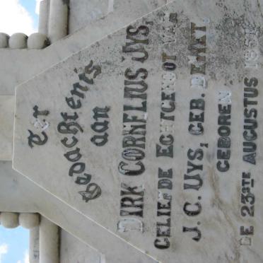UYS Dirk Cornelius