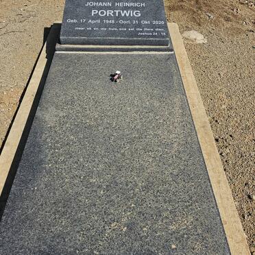 PORTWIG Johann Heinrich 1948-2020