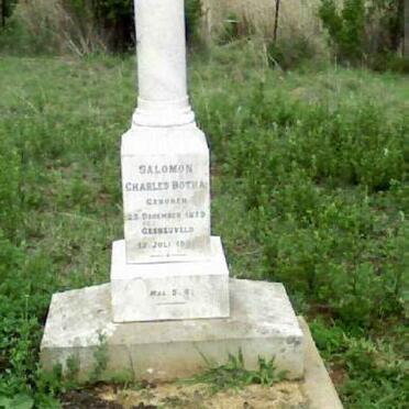 Free State, VREDE district, Kalverfontein 1348, farm cemetery