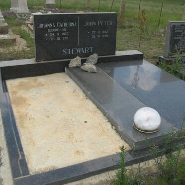 STEWART John Peter 1922-1979 &amp; Johanna Catherina UYS 1923-2011