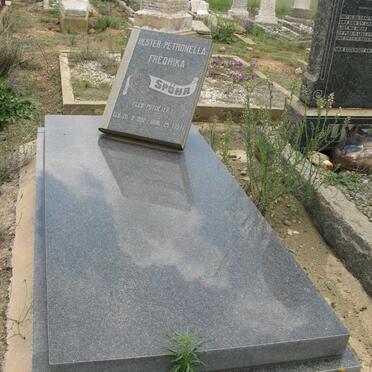 SPOHR Hester Petronella Fredrika nee POTGIETER 1892-1977