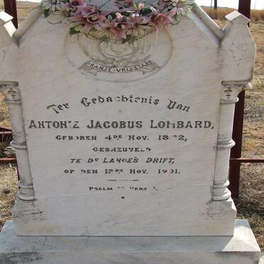 Free State, VREDE district, Rural (farm cemeteries)