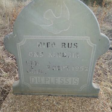 PLESSIS, du 1952-1952