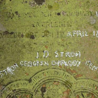 STROH J.D. 1820-18?5