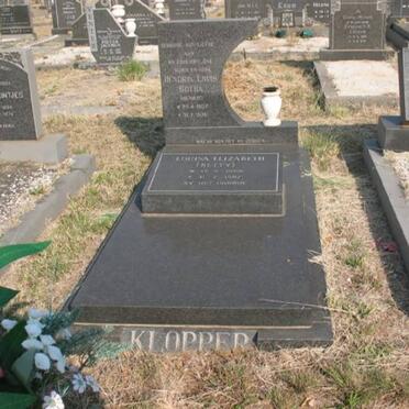 BOTHA Hendrik Louis ??-??:: ? Elizabeth ??-??