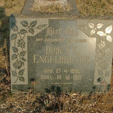 ENGELBRECHT Dirk J.G. 1916-1957