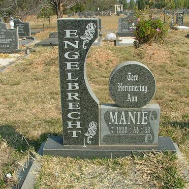 ENGELBRECHT Manie 1918-1996