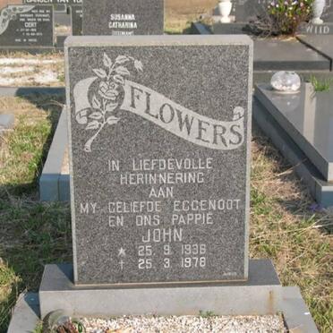 FLOWERS John 1936-1978