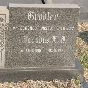 GROBLER Jacobus E.J. 1915-1973