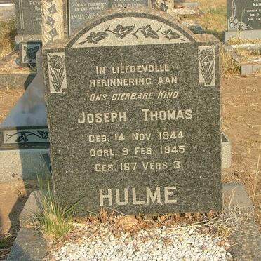 HULME Joseph Thomas 1944-1945