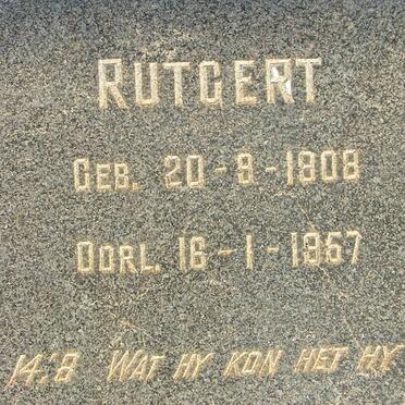 HUYSSTEEN Rutgert, van 1909-1967