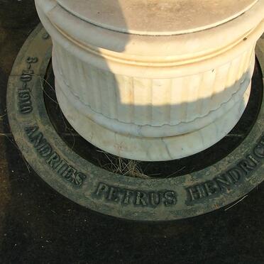 HENDRICKS Andries Petrus 1910-1981 