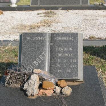 JOUBERT Hendrik Lodewyk 1932-1982