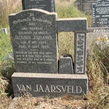 JAARSVELD Jacobus Johannes, van 1904-1955 &amp; Gertruida Martha VAN EEDEN 1909-2000 