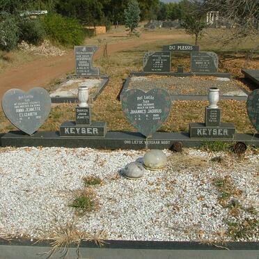 KEYSER Johannes Jacobus 1925-2001 :: KEYSER Anna Jeanette Elizabeth 1932- :: KEYSER Elizabeth Catharina 1928-1991