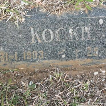 KOCK Kockie, de 1903-1977