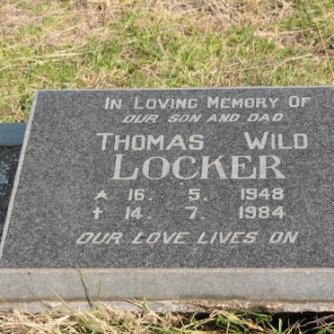 LOCKER Thomas Wild 1948-1984