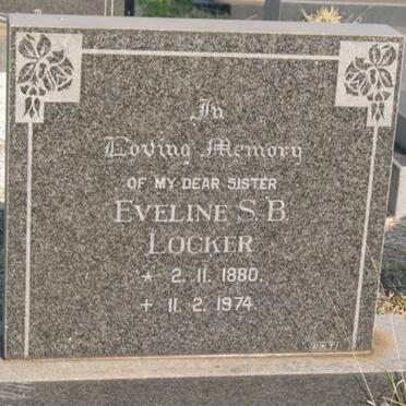 LOCKER Eveline S.B. 1880-1974