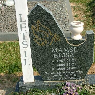 LETSIE Mamsi Elisa 1967-2005