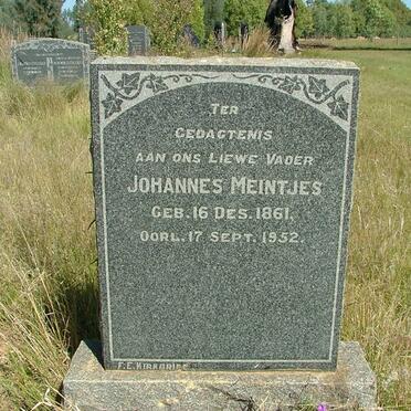MEINTJES Johannes 1861-1952