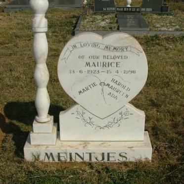 MEINTJES Maurice 1923-1998