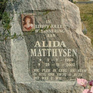 MATTHYSEN Alida 1980-2002