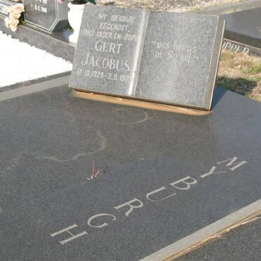 MYBURGH Gert Jacobus 1929-1975
