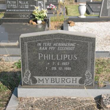 MYBURGH Phillipus 1907-1981