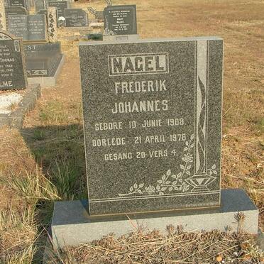 NAGEL Frederik Johannes 1908-1976