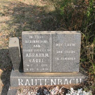 RAUTENBACH Abraham Carel 19??-19??