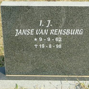 RENSBURG I.J., Janse van 1962-1998