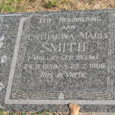 SMITH Catharina Maria nee HELM 1938-1986