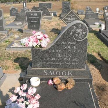 SMOOK Boetie 1910-1977 &amp; Hester 1910-2003